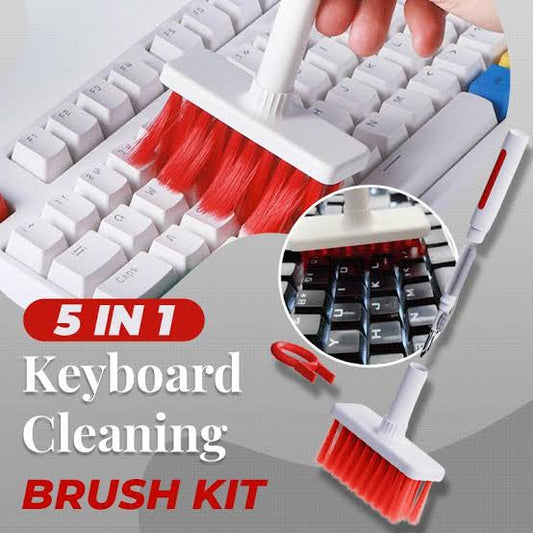 Soft Brush 5 In 1 Multi-function Cleaning Tools Kit