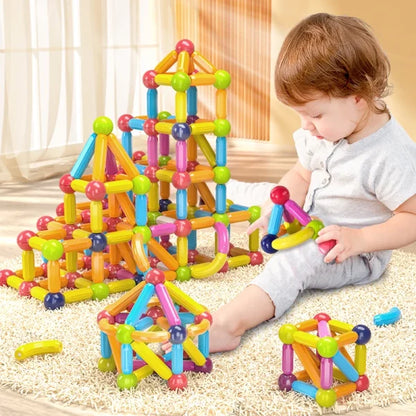 Intelligent Magnetic Construction Set for Brain Development (25 Pcs)